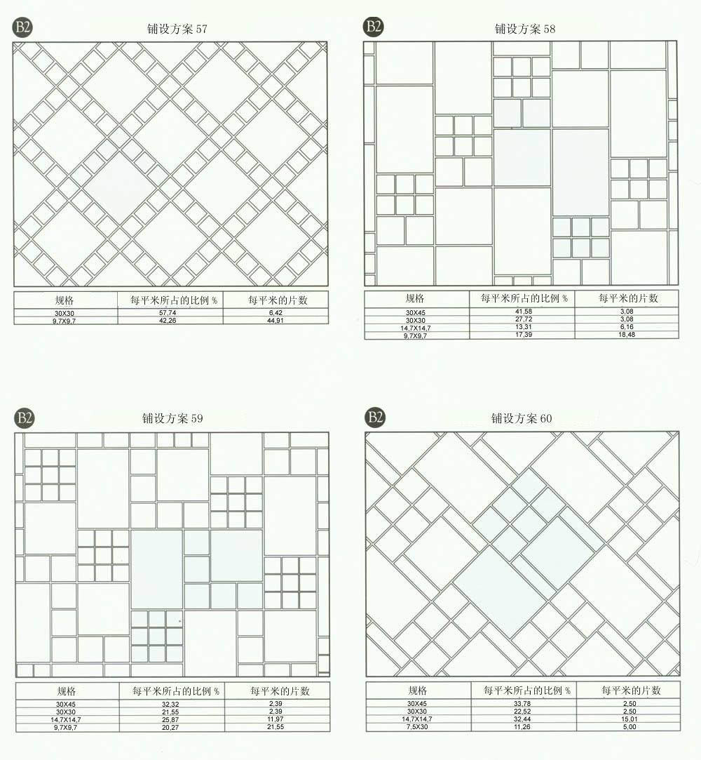 秋葵APP下载陶设计师常用80种瓷砖铺设方案
